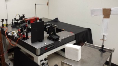 View of MIRIS setup